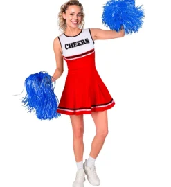 Strój CHEERLEADERKA czerwony