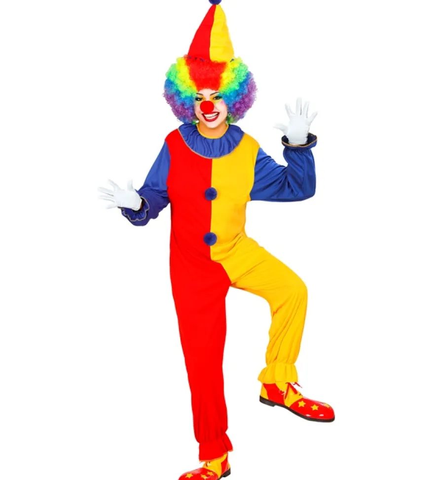 Strój CLOWNA dla dorosłych unisex