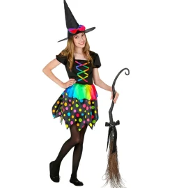 Strój CZAROWNICA przebranie na Halloween dla dziewczynki