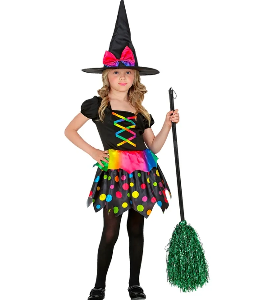 Strój CZAROWNICA przebranie na Halloween dla dziewczynki