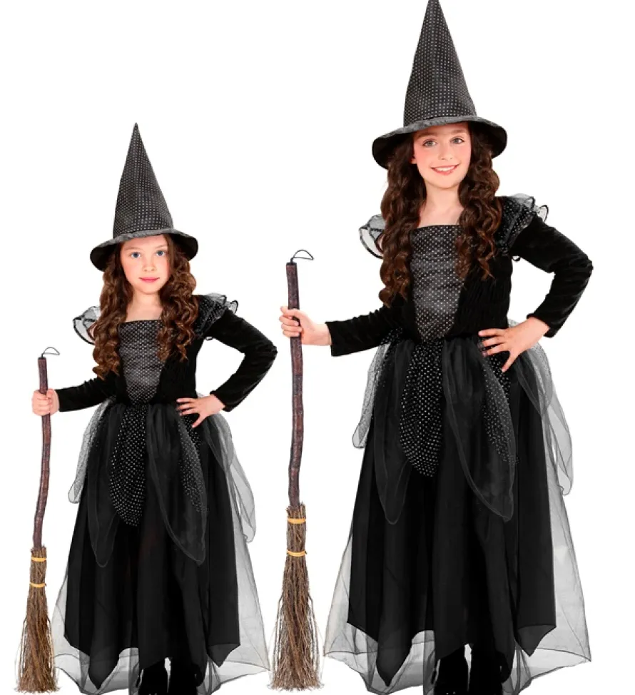 Strój CZAROWNICA sukienka na Halloween