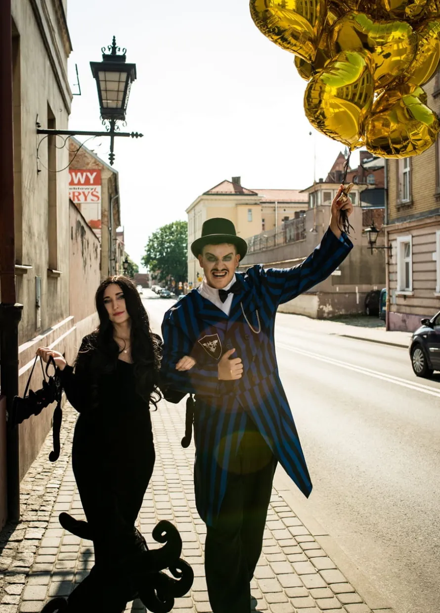 Strój czarownicy MORTICIA strój na Halloween