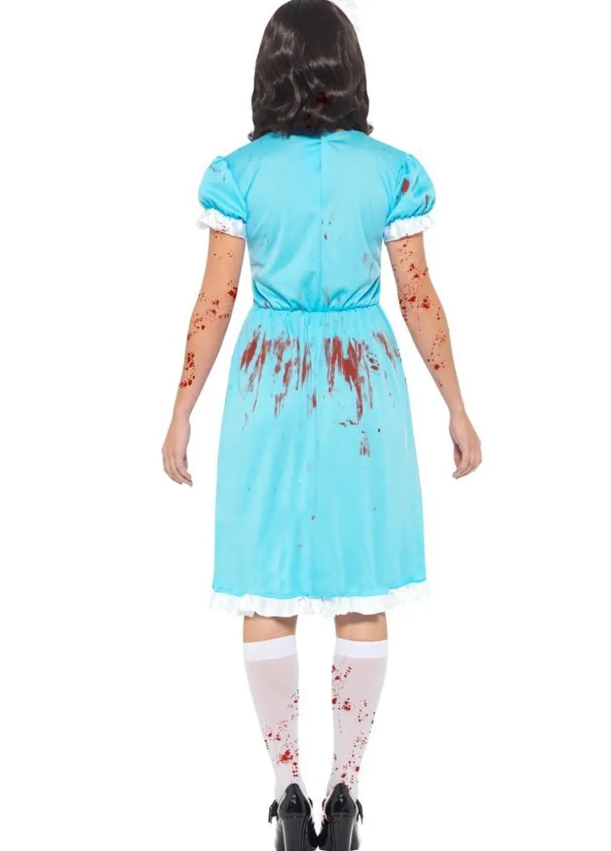 Strój damski MORDERCZA BLIŹNIACZKA kostium na Halloween