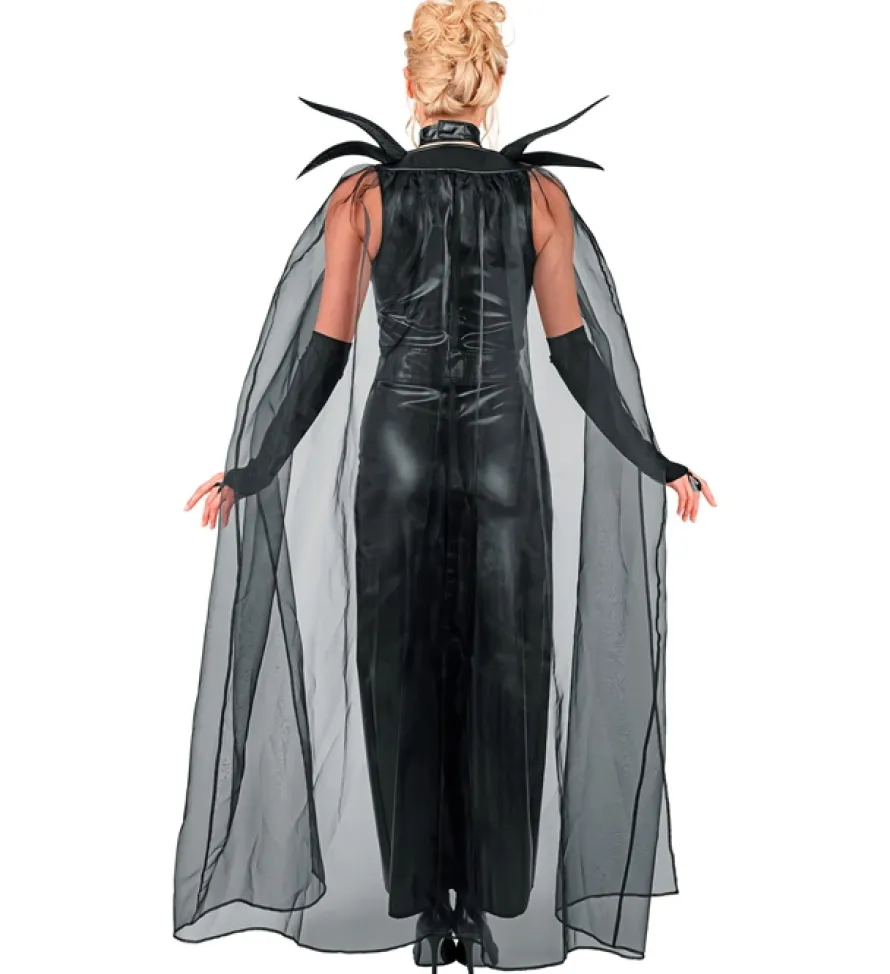 Strój damski na Halloween CZARNY CHARAKTER