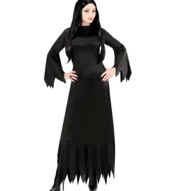 Strój damski na Halloween MORTICIA - L