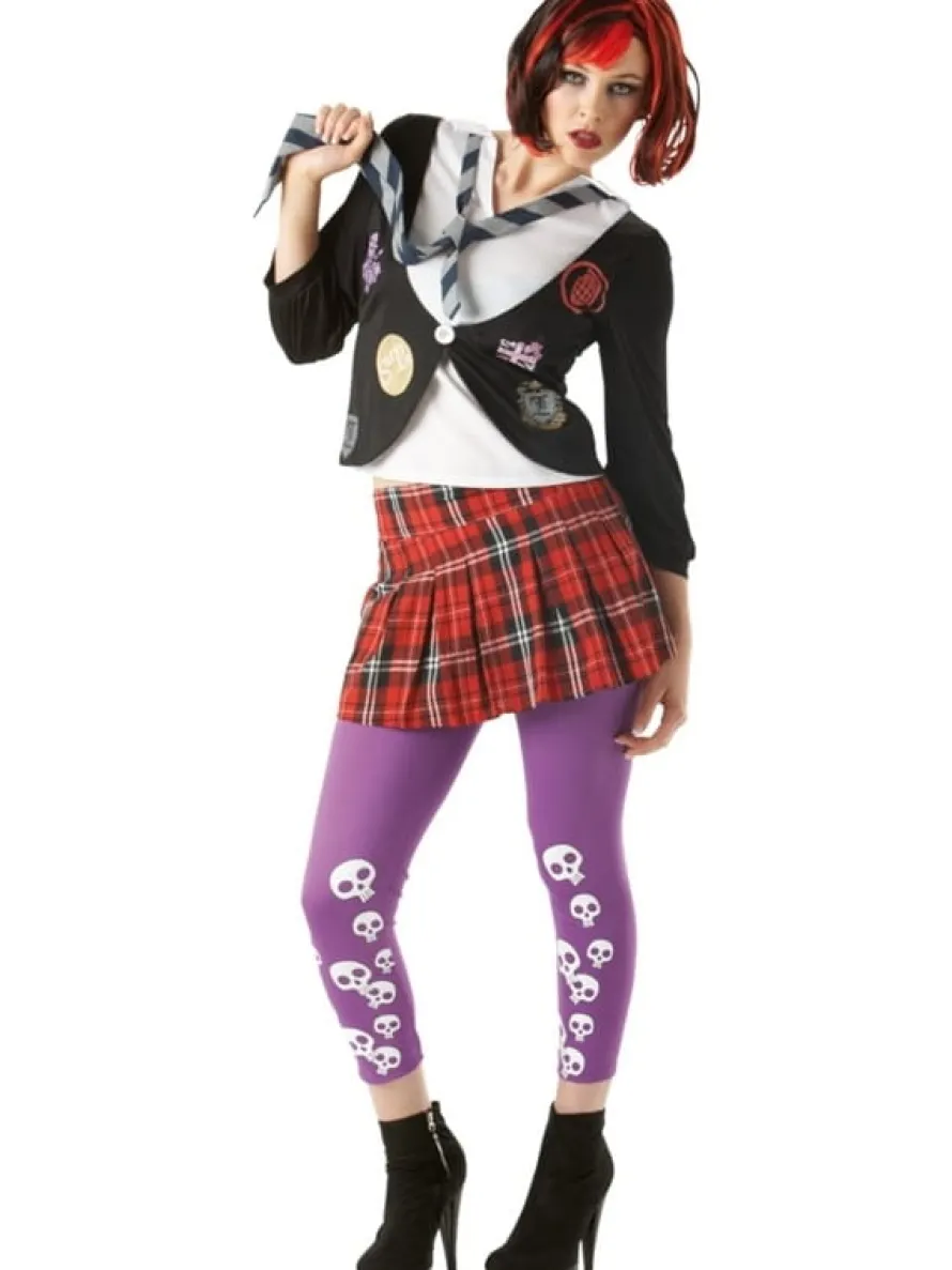 Strój damski na Halloween UPIORA UCZENNICA