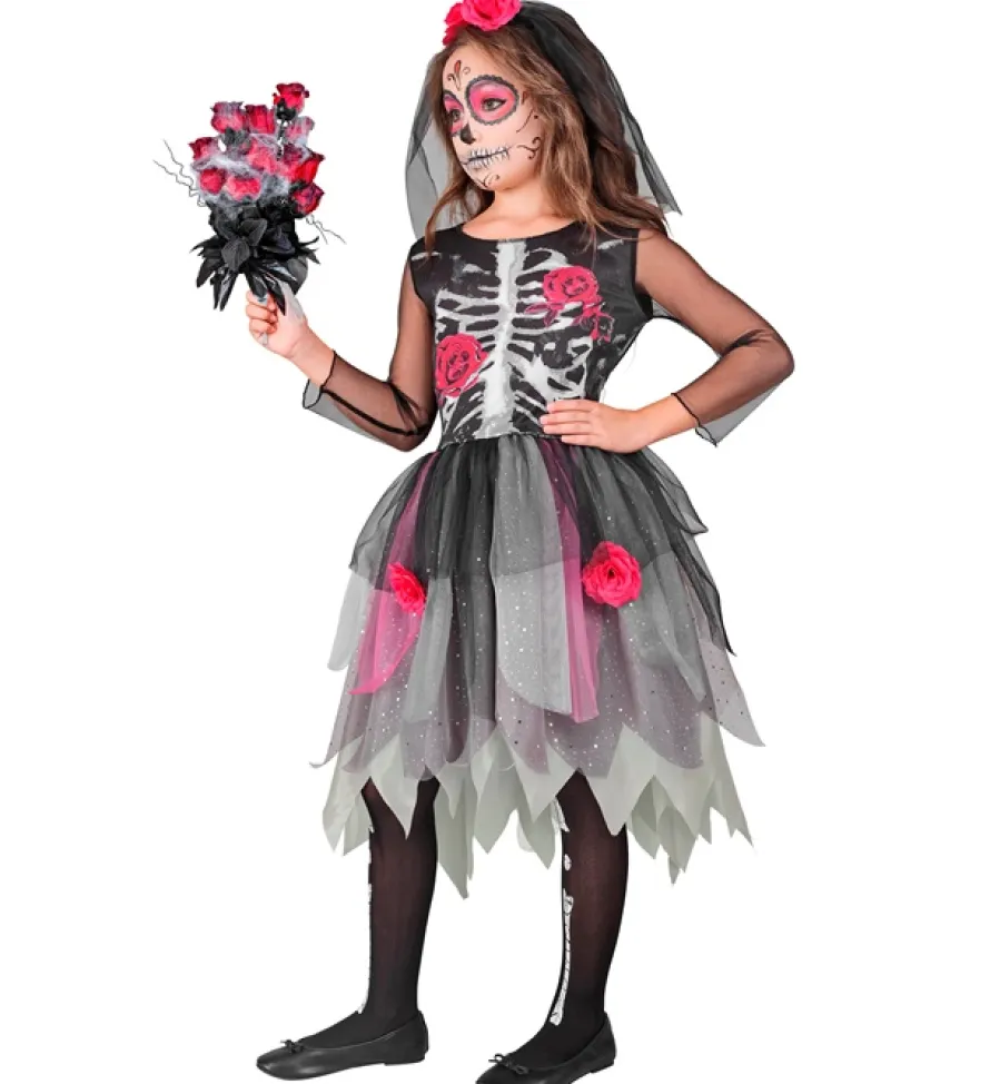 Strój dla dziewczynki DIA DE LOS MUERTOS