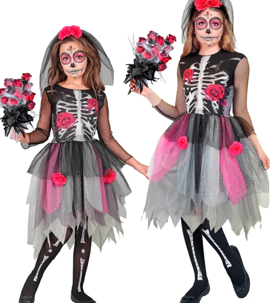 Strój dla dziewczynki DIA DE LOS MUERTOS