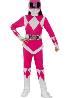 Strój dla dziewczynki POWER RANGER różowy 5-6 lat