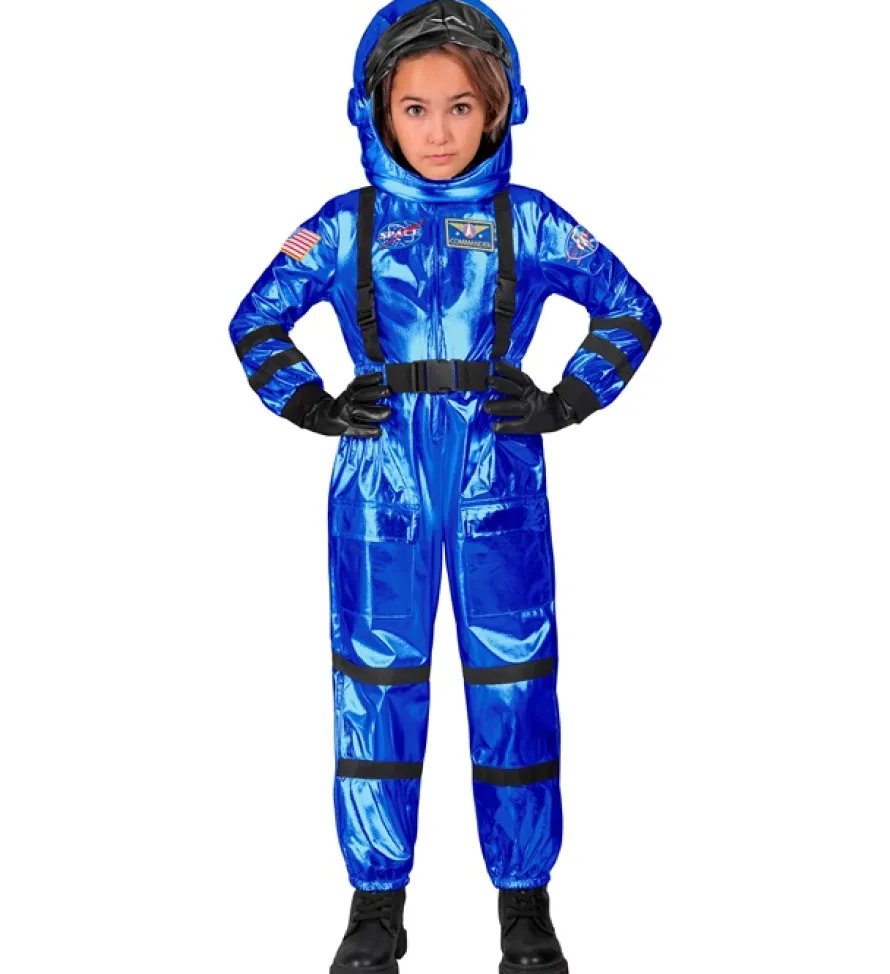 Strój dziecięcy ASTRONAUTA niebieski