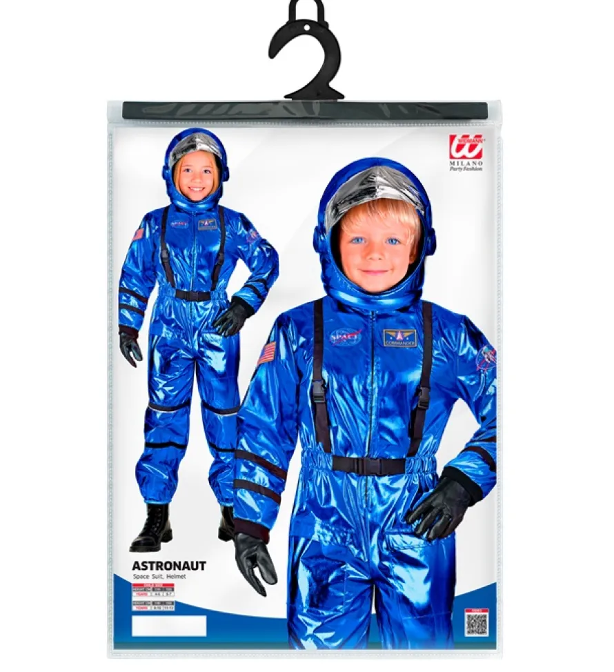 Strój dziecięcy ASTRONAUTA niebieski
