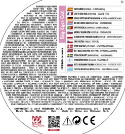 Strój dziecięcy KOTEK czarno-różowy