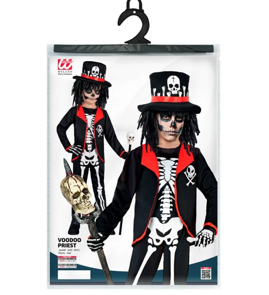 Strój dziecięcy na Halloween KAPŁAN VOODOO
