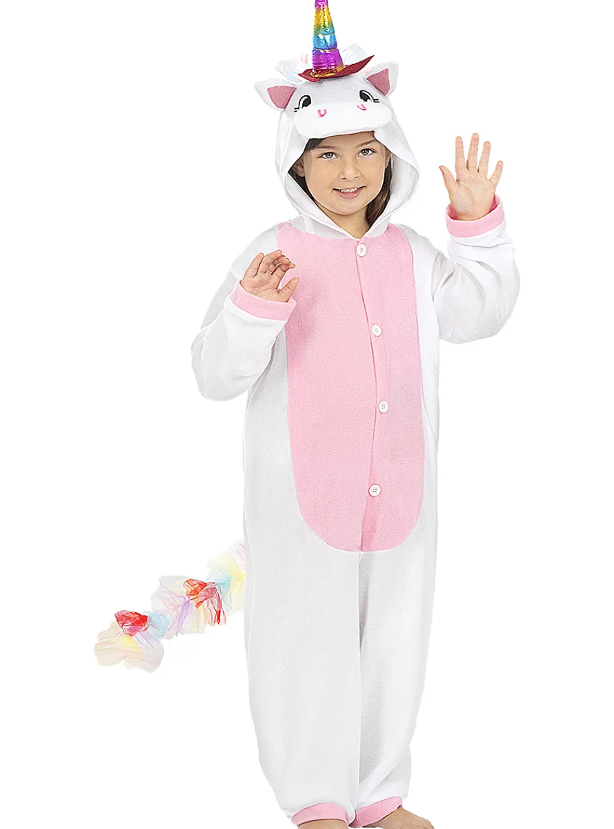 Strój dziecięcy różowy JEDNOROŻEC onesie 3-4 lata