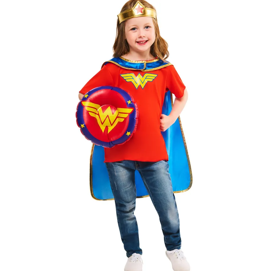 Strój dziecięcy WONDER WOMAN + tarcza XS