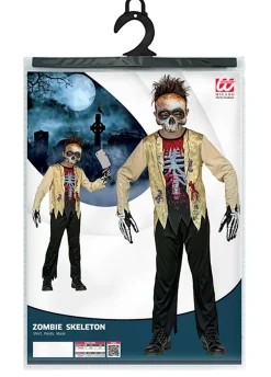 Strój dziecięcy ZOMBIE SZKIELET przebranie halloweenowe