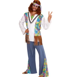 Strój hipisa WOODSTOCK HIPPIE