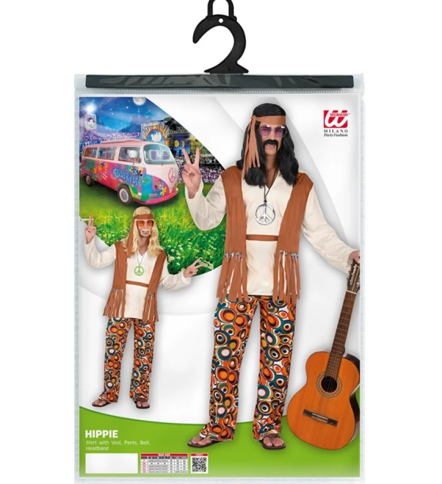 Strój HIPISA w stylu lat 60