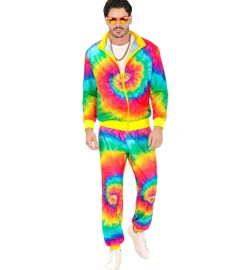 Strój hipisowski KOLOROWY DRES