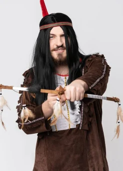 Strój INDIANIN Apacz - L
