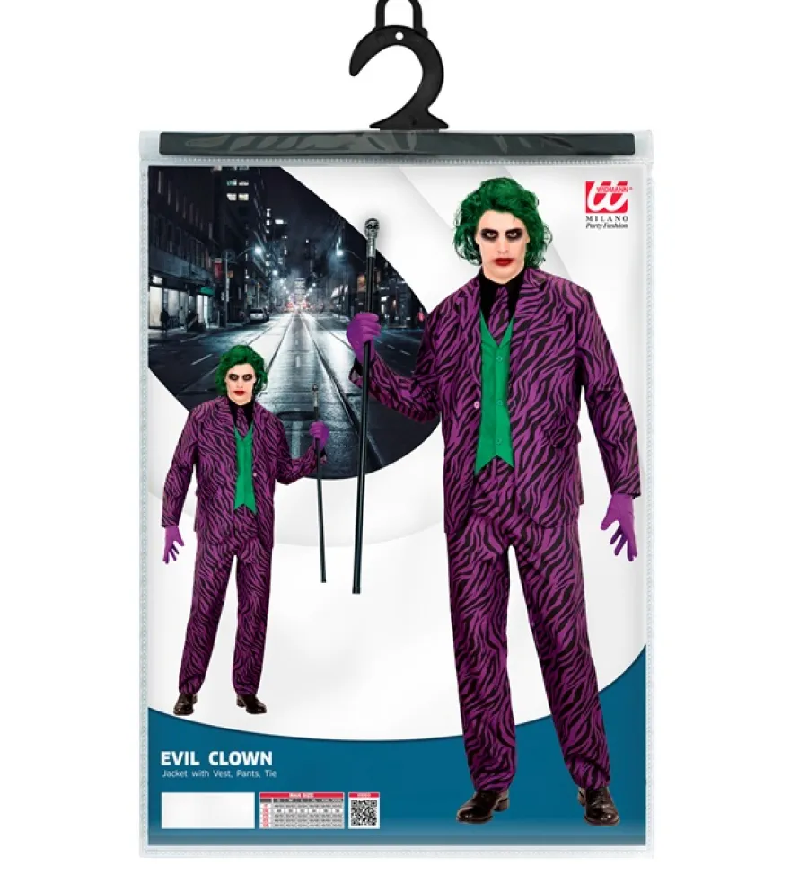 Strój Jokera ZŁY CLOWN