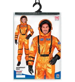 Strój karnawałowy ASTRONAUTA pomarańczowy