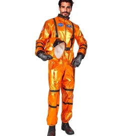 Strój karnawałowy ASTRONAUTA pomarańczowy