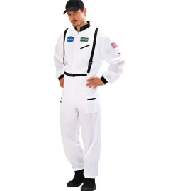 Strój karnawałowy KOMBINEZON ASTRONAUTY biały
