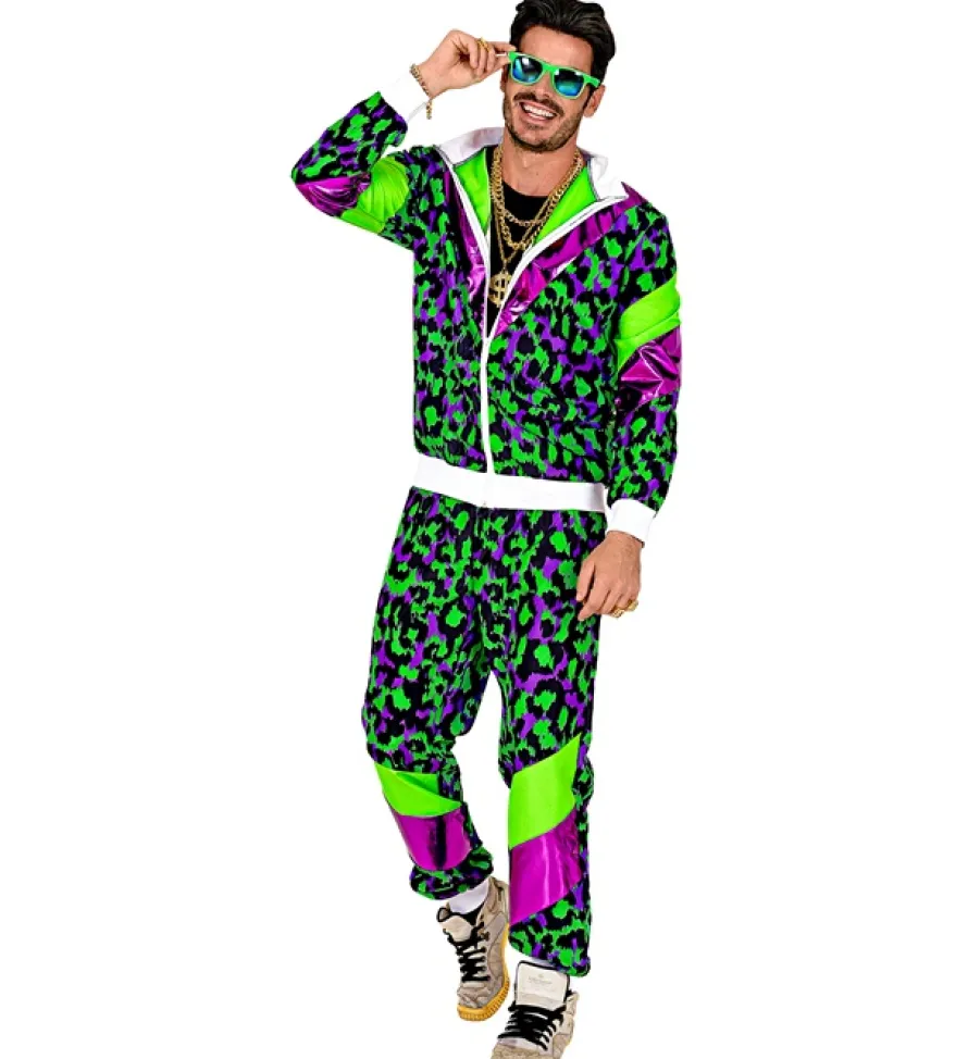 Strój karnawałowy NEON PARTY dresy w stylu lat 90