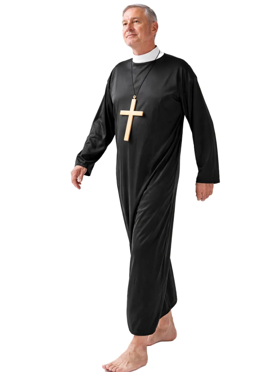 Strój Kostium Szata Księdza Szata Kapłana Kostium Strój na Halloween