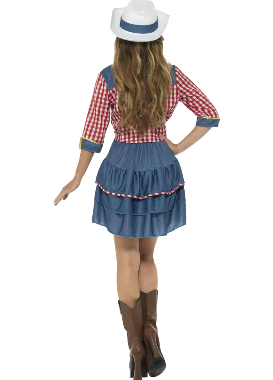 Strój kowbojki DZIEWCZYNA Z RODEO - M
