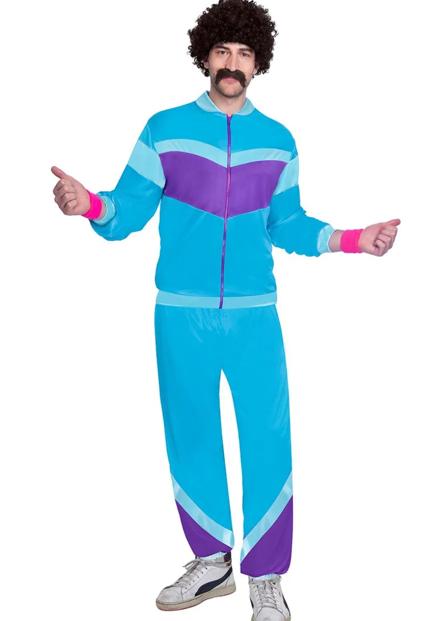 Strój lata 80 męski DRES - M/L