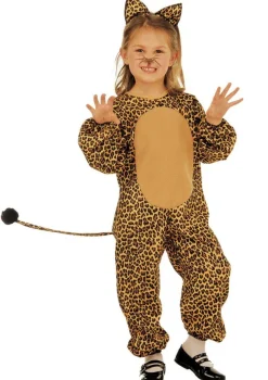 Strój LEOPARDA dla dzieci 3-4 lata