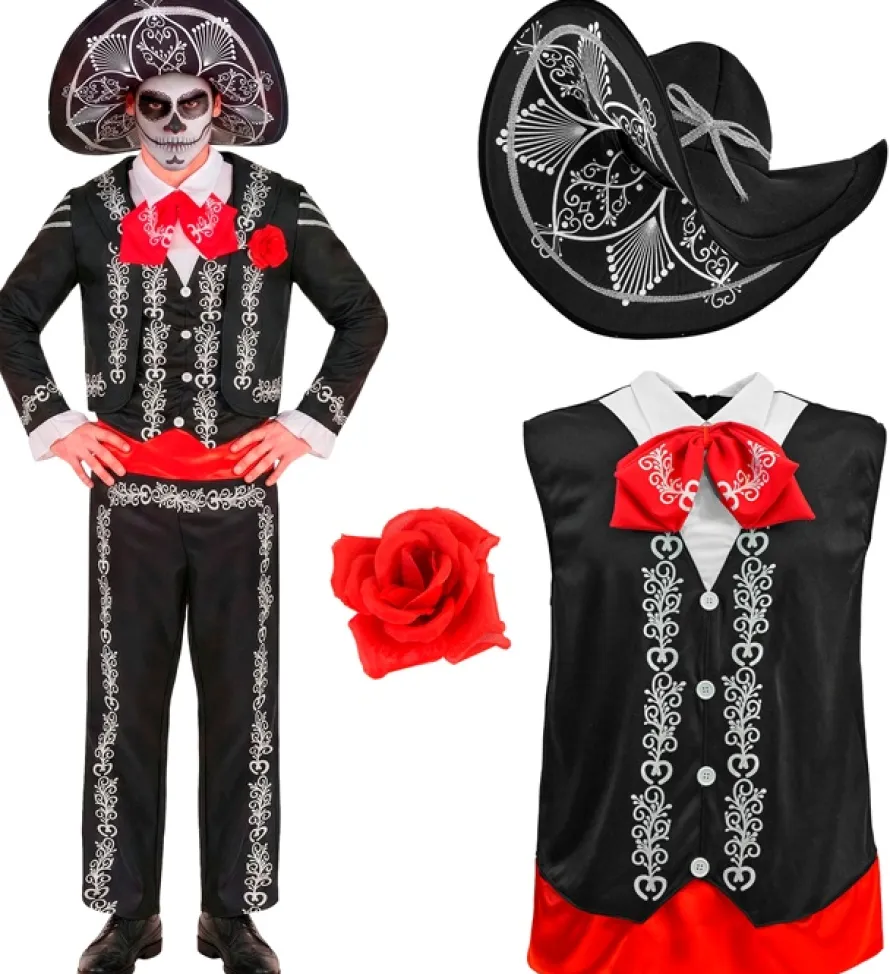 Strój MARIACHI Dia de los Muertos