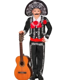 Strój MARIACHI Dia de los Muertos dziecięcy