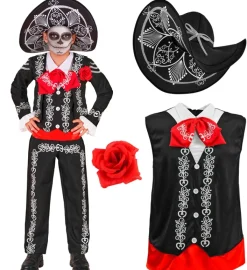 Strój MARIACHI Dia de los Muertos dziecięcy