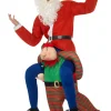 Strój na barana ELF z Mikołajem na barana śmieszne przebranie