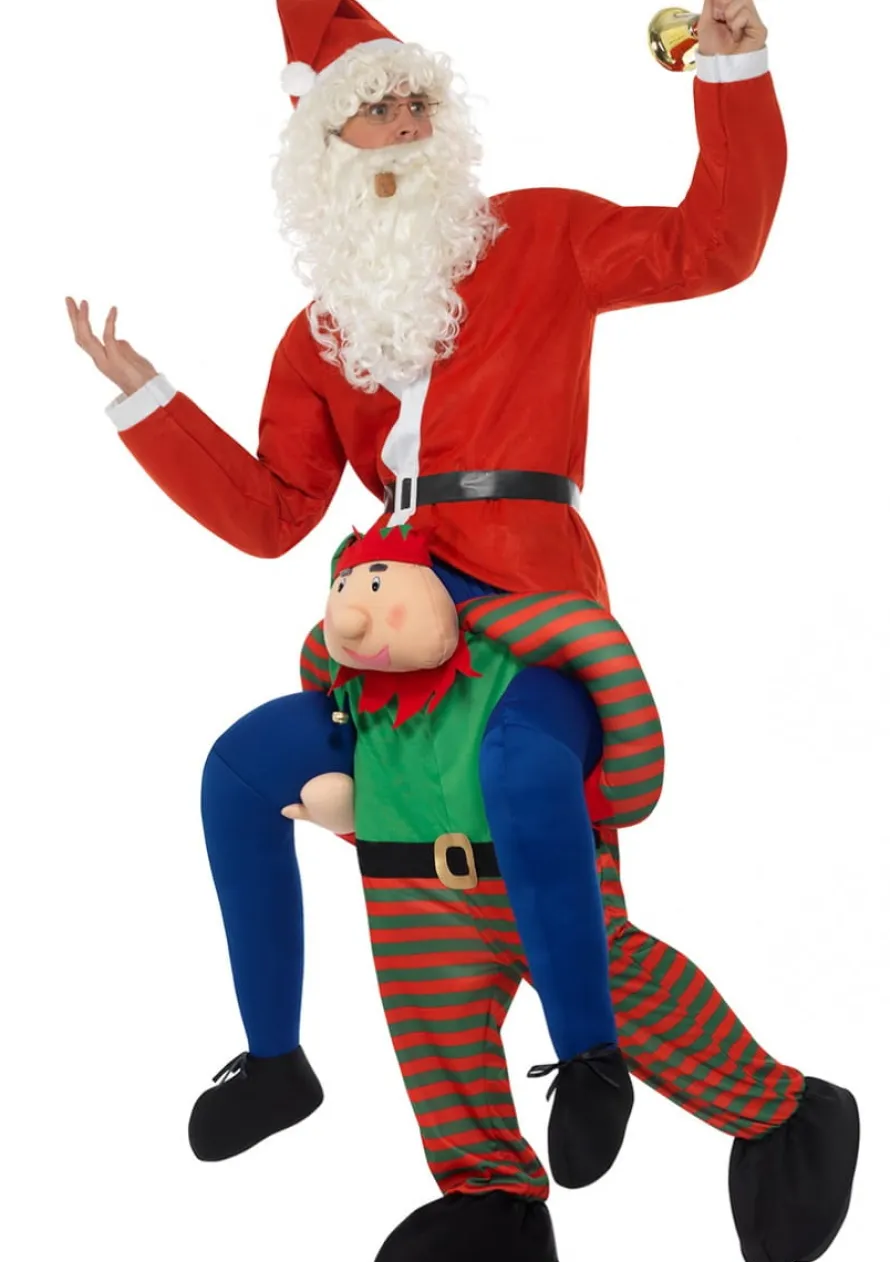 Strój na barana ELF z Mikołajem na barana śmieszne przebranie