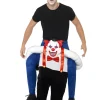 Strój na barana STRASZNY KLAUN śmieszne przebranie na Halloween