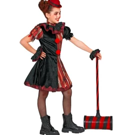 Strój na Halloween CLOWN Z HORRORU dla dziewczynki
