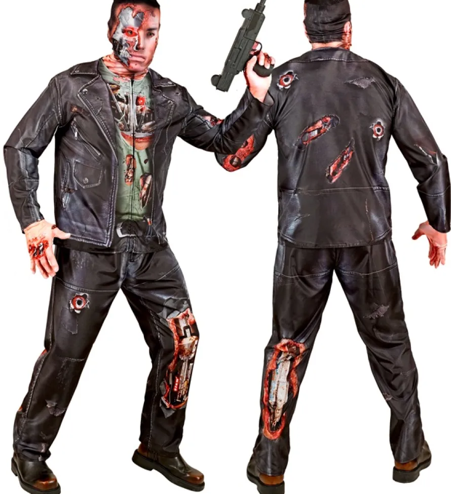 Strój na Halloween CYBORG zombie