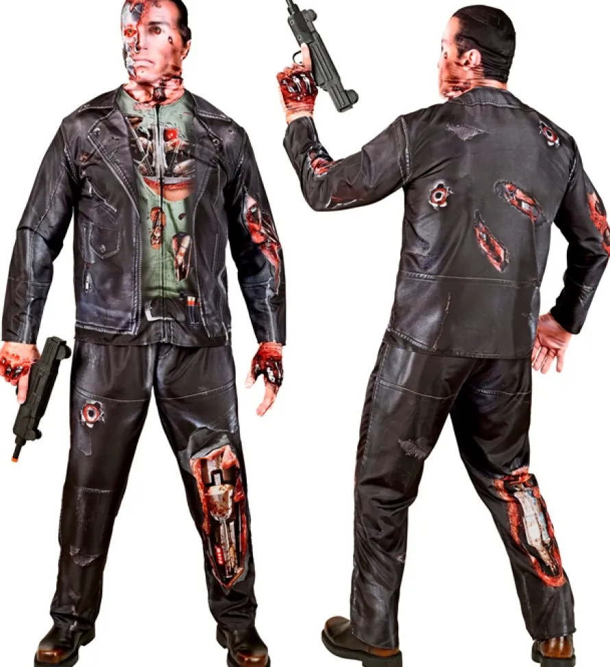 Strój na Halloween CYBORG zombie