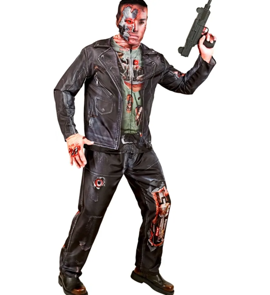 Strój na Halloween CYBORG zombie