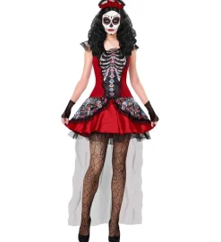 Strój na Halloween DAMA - DIA DE LOS MUERTOS