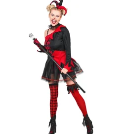 Strój na Halloween damski BŁAZEN