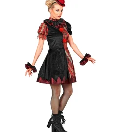 Strój na Halloween damski CLOWN Z HORRORU