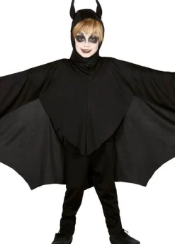 Strój na Halloween dla dzieci NIETOPERZ ZE SKRZYDŁAMI 7-9 lat