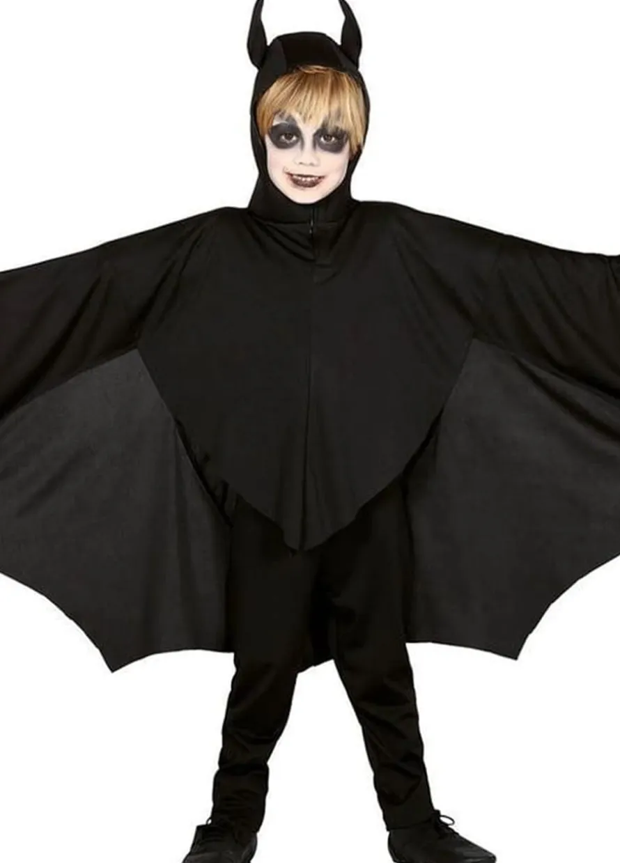 Strój na Halloween dla dzieci NIETOPERZ ZE SKRZYDŁAMI 7-9 lat