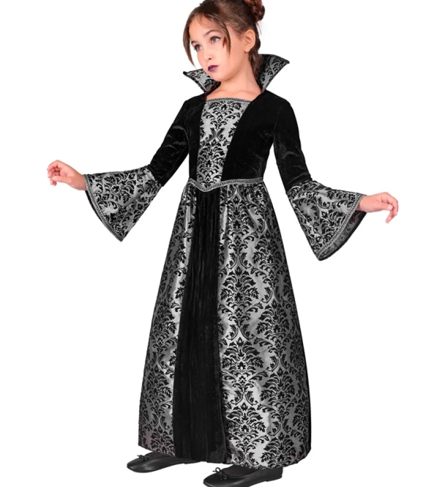 Strój na Halloween dla dziewczynki KRÓLOWA WAMPIRÓW