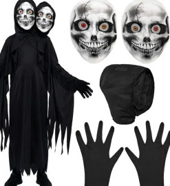 Strój na Halloween DWUGŁOWY ŻNIWIARZ
